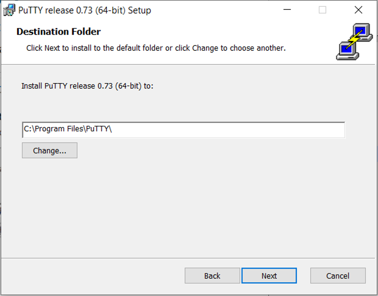 PuTTY SSH 0.79 downloading