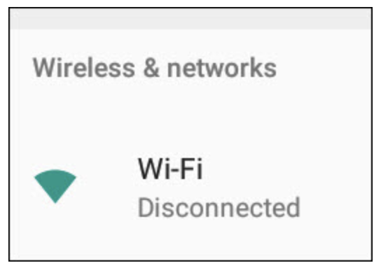 Android Wi-Fi
