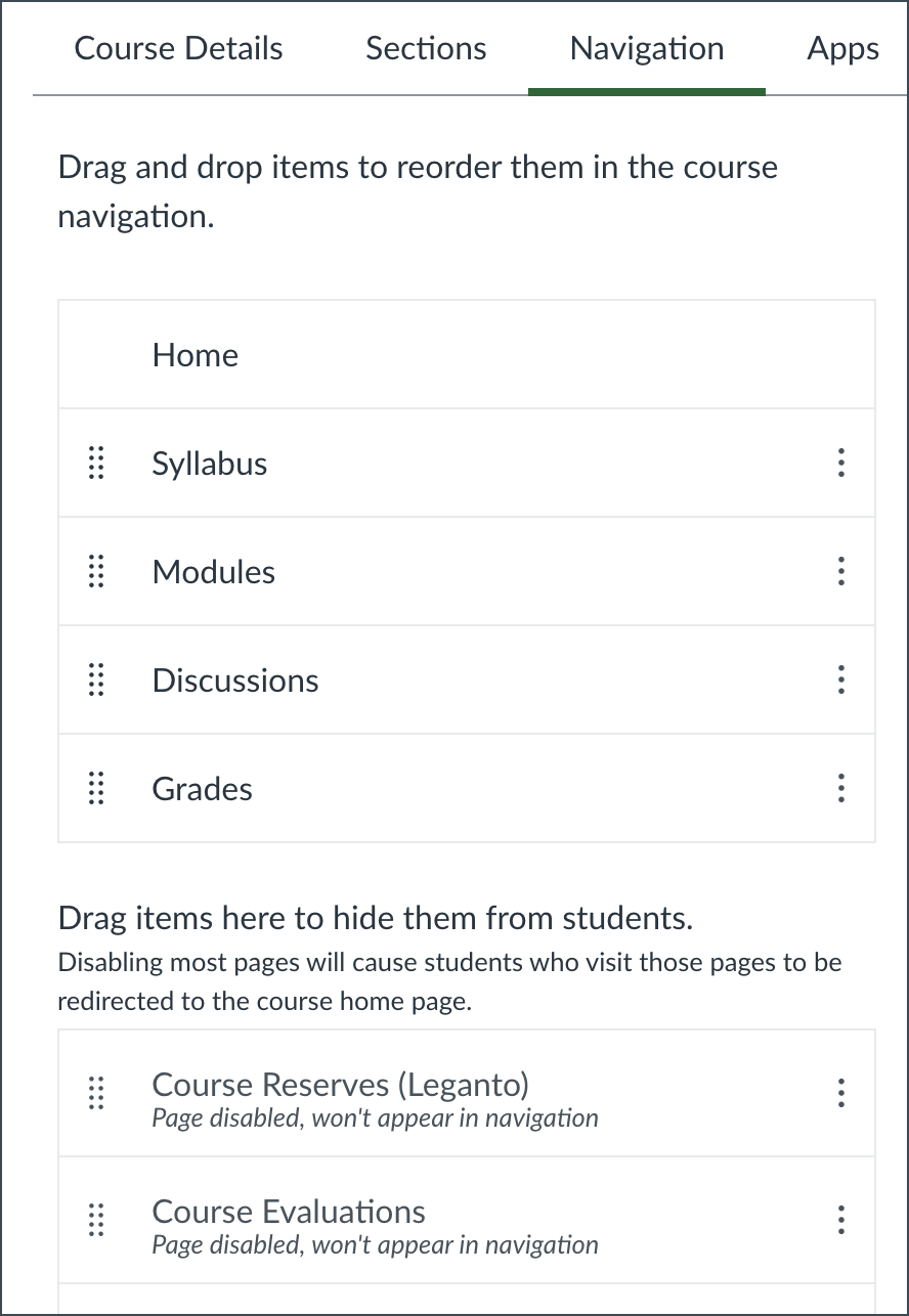 Nav Menu
