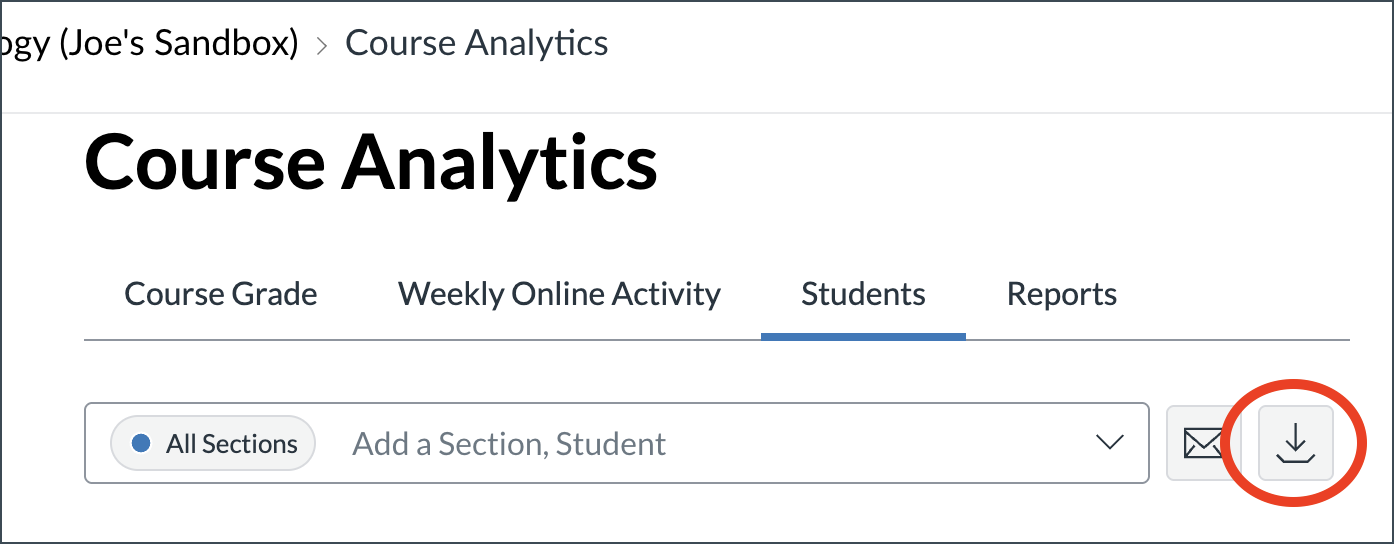 Canvas Student Emails