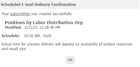 dossier sub confirmation