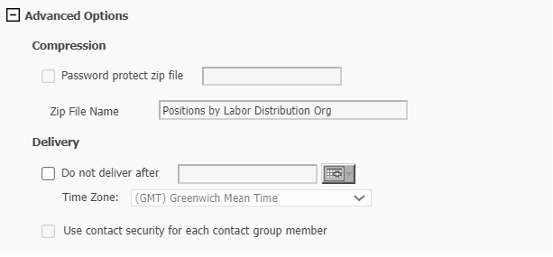 email sub advanced options