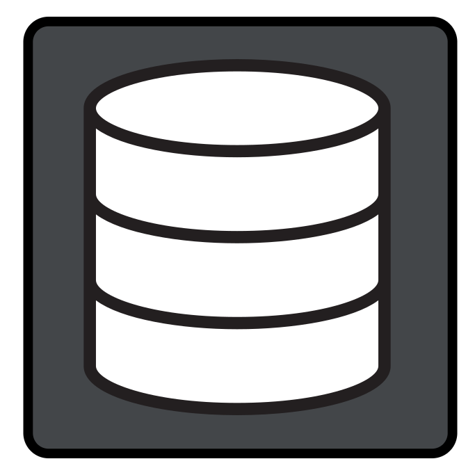 discs stacked in a graphic representation of a database